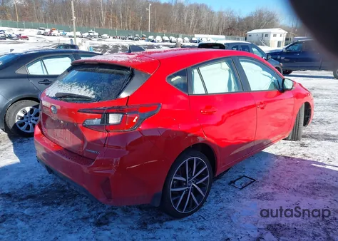 2024 Subaru Impreza Sport 5-Door from USA, damaged, VIN JF1GUAFC7R8357836